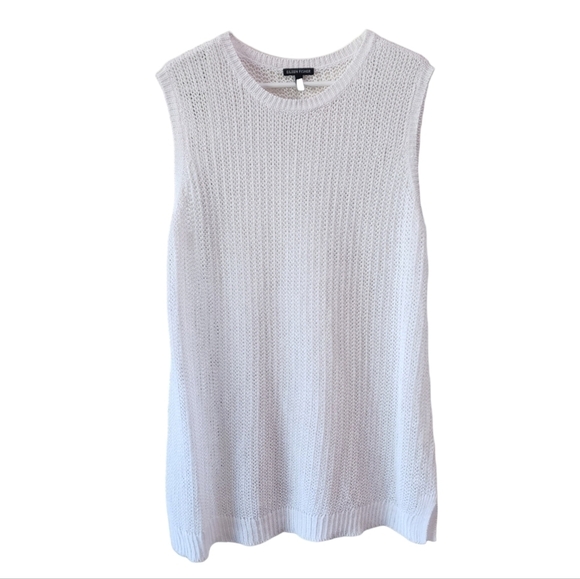 Eileen Fisher Tops - EILEEN FISHER 100% organic linen open Knit Tunic